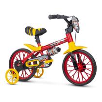 Bicicleta infantil aro 12 nathor motor x c/rodinhas