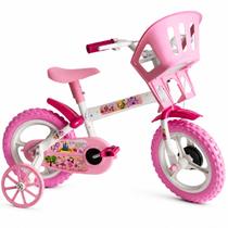 Bicicleta Infantil Aro 12 Princesa Bike Menina Criança Cesta Bicicleta Infantil Aro 12 Princesa Bike Menina Criança Cesta