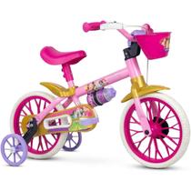Bicicleta Infantil Aro 12 Princesas Nathor Indicado Para + 3 Anos Bicicleta Infantil Aro 12 Princesas Nathor Indicado Para + 3 Anos