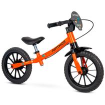 Bicicleta Infantil Aro 12 Rocket Sem Pedal Balance Até 21kg Nathor