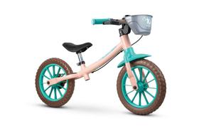 Bicicleta Infantil Aro 12 Sem Pedal Balance Bike Love Nathor 2 a 5 Anos
