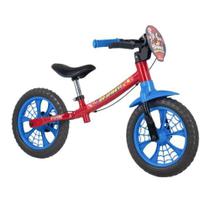 Bicicleta Infantil Aro 12 Sem Pedal Balance Bike Spidey Marvel Nathor
