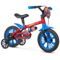 Bicicleta Infantil ARO 12 SPIDER-MAN com Limitador de Giro e Selim Ajustável Bicicleta Infantil ARO 12 SPIDER-MAN com Limitador de Giro e Selim Ajustável