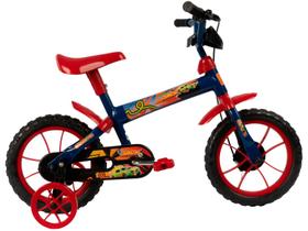 Bicicleta Infantil Aro 12 Verden Bikes Jack Azul e Vermelha com Rodinhas Bicicleta Infantil Aro 12 Verden Bikes Jack Azul e Vermelha com Rodinhas