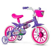 Bicicleta Infantil Aro 12 Violet 4 Lilas - Nathor