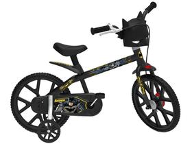Bicicleta Infantil Aro 14 Bandeirante 3123 Batman - Preta Bicicleta Infantil Aro 14 Bandeirante 3123 Batman - Preta