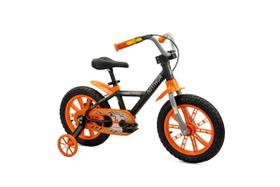 Bicicleta Infantil Aro 14 First Pro Com Rodinhas Menino Nathor Bicicleta Infantil Aro 14 First Pro Com Rodinhas Menino Nathor