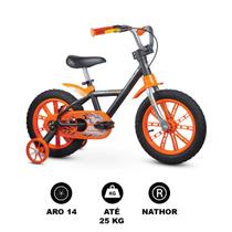 Bicicleta Infantil Aro 14 First Pro Masculina Nathor