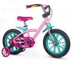 Bicicleta Infantil Aro 14 Nathor First Pro Feminina