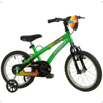 Bicicleta Infantil Aro 16 Athor Baby Boy Masculina Com Rodinhas