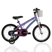 Bicicleta Infantil Aro 16 Athor Baby Girl Feminina C/Rodinha