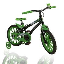Bicicleta Infantil Aro 16 Athor Baby Lux A10 Masculina Verde