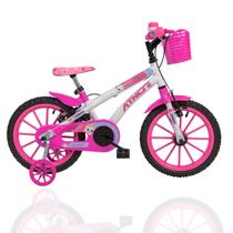 Bicicleta Infantil Aro 16 Athor Baby Lux Princess Feminina