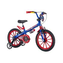 Bicicleta Infantil Aro 16" Capitão América Marvel Rodinhas Nathor - 101250160012