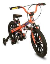 Bicicleta infantil aro 16 extreme nathor laranja