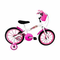 Bicicleta Infantil Aro 16 Feminina Missy Freio V-Brake Bike Criança - SAMY