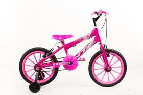 Bicicleta Infantil Aro 16 feminina rosa