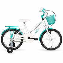Bicicleta Infantil Aro 16 Forss Hello C/cestinha e Rodinhas Bicicleta Infantil Aro 16 Forss Hello C/cestinha e Rodinhas
