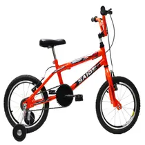 Bicicleta Infantil Aro 16 Freios V-brake Com Rodinhas Cross