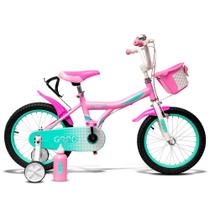 Bicicleta Infantil Aro 16 Good Mood Freio Ferradura E Tambor - Unitoys