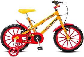 Bicicleta Infantil Aro 16 Hot MTB Vermelha- Colli