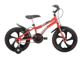 Bicicleta Infantil Aro 16” Houston Nic 16 Vermelho - com Rodinhas