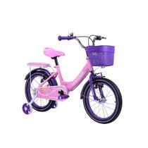 Bicicleta Infantil Aro 16 Menina Cor Rosa - Unitoys 2660