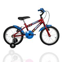 Bicicleta Infantil Aro 16 Mtb Kami Heroi Criança 3 a 6 Anos