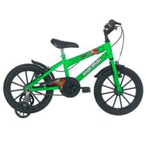 Bicicleta Infantil Aro 16 MTB Mormaii Top Lip Verde