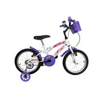 Bicicleta Infantil Aro 16 Princesas 5 a 8 Anos Meninas Kami Bicicleta Infantil Aro 16 Princesas 5 a 8 Anos Meninas Kami