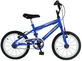 Bicicleta Infantil Aro 16 South Bike Ferinha - Azul com Rodinhas Freio V-Brake
