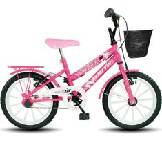 Bicicleta infantil Aro 16 South Nininha Cesto e Paralama meninas