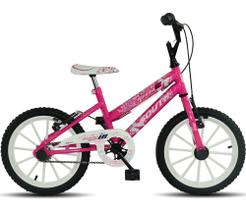 Bicicleta infantil Aro 16 South Nininha Meninas - Rosa - Southbike