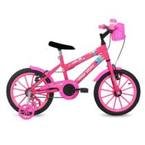 Bicicleta Infantil Aro 16 Sweet Girl Rosa Mormaii