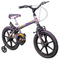Bicicleta Infantil Aro 16 - TK3 Track Dino - Cinza - Track Bikes