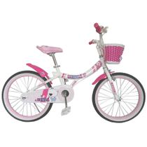 Bicicleta Infantil Aro 20 Benoá com Cestinha Quadro Aço Zincado