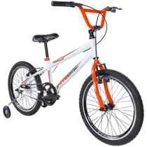 Bicicleta Infantil Aro 20 BMX Carbon Steel Com Roda Lateral Tridal Bike