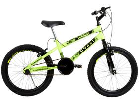Bicicleta Infantil Aro 20 Colli Max Boy - Amarelo Neon Freio V-Brake