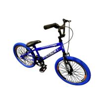 Bicicleta Infantil Aro 20 Cross Bmx - Pneu Azul Route Bike