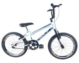 Bicicleta infantil aro 20 CROSS BMX + RODINHA LATERAL - WOLF BIKE