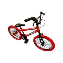 Bicicleta Infantil Aro 20 Cross Bmx Vermelho / Vermelho - WOLF BIKE