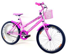 Bicicleta Infantil Aro 20 Feminina Aro Aero - Wolf Bike