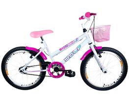 Bicicleta Infantil Aro 20 Feminina Aro Aero - Wolf Bike