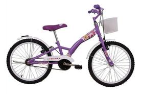Bicicleta Infantil Aro 20 Feminina Boneca Princesa Menina - Dalannio Bike