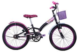 Bicicleta Infantil Aro 20 Feminina Boneca Princesa Menina