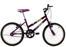 Bicicleta Infantil Aro 20 Feminina Milla Roxa - Dal'annio Bike