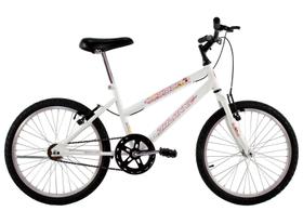Bicicleta Infantil Aro 20 Feminina Sissa Branca Bicicleta Infantil Aro 20 Feminina Sissa Branca