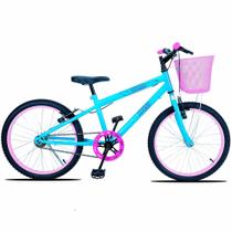 Bicicleta Infantil aro 20 Forss Bella Com Cestinha