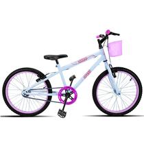 Bicicleta Infantil aro 20 Forss Bella Com Cestinha