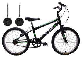 Bicicleta Infantil Aro 20 Masculina V-brake Rodinhas